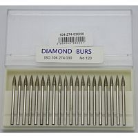 Бор алмазный Lixin Diamond, форма пуля, размер 3.0мм, 20шт.