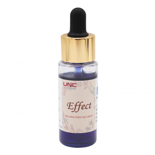 Краситель U&C Effect Violet жидкий на водной основе для диоксида циркония, 30 мл. от Атридент фото 3