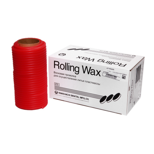 Восковая проволока для осущ. литья пластмассы Rolling Wax 5мм, 270гр YAMAHACHI (Япония) от Атридент