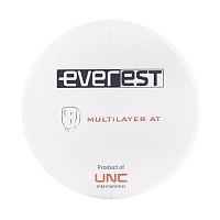 Диск циркониевый Everest Multilayer AT, размер 95х14 мм, цвет A3.5, многослойный от Атридент
