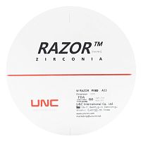 Диск циркониевый Razor 800, размер 95х12мм, оттенок A3.5, однослойный