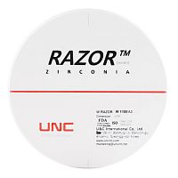 Диск циркониевый Razor 1100, размер 98х22мм, оттенок A3, однослойный от Атридент