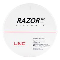 Диск циркониевый Razor 1300, размер 95х14мм, оттенок A4, однослойный