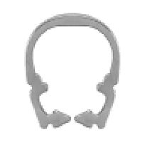 Кольцо зажимное для матричной системы, R1 1.0, стандартное. ZT dental (Китай)