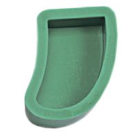 Формирователь цоколя модели резиновый, зелёный, размер RQ.