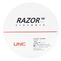 Диск циркониевый Razor 1300, размер 98х12мм, оттенок B2, однослойный