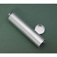 Гильза мягкая алюминиевая с крышкой, толщина стенки – 0.1мм, d=25мм, 35гр,длина100мм.