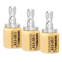 Блок-заготовка KZR-CAD HR2 GR, размер S, цвет A3.5-GR, 3шт, Yamakin (Япония)