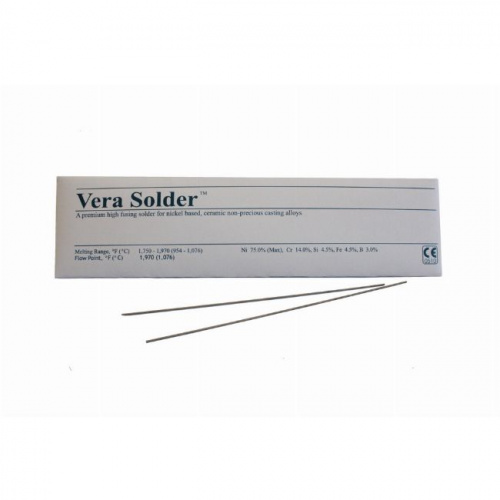 Припой для пайки Vera Solder ( Ni75%(Max).Cr 14%. Si 4.5%. Fe 4.5%.B 3%)  2гр. AALBA DENT INC.США от Атридент