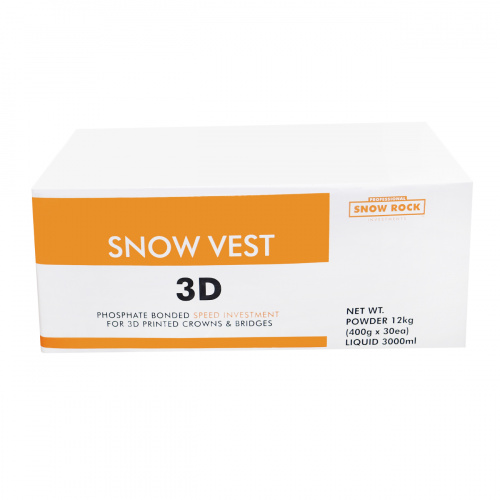 Паковочная масса  SNOW VEST 3D,12 кг+ 3л. от Атридент фото 2