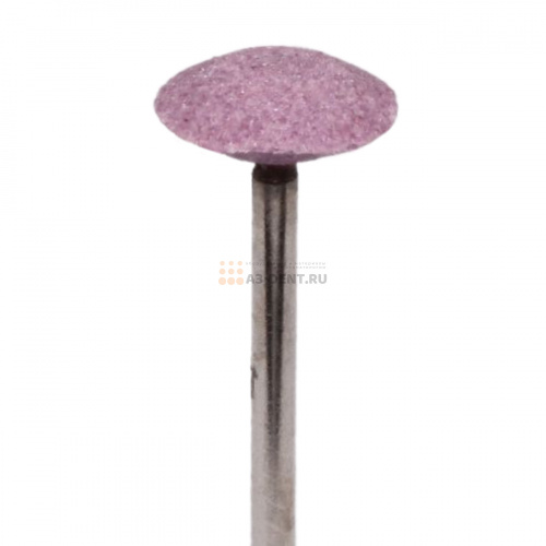 Карборундовые камни SONG YOUNG розовые, оксид алюминия, №10 для прямого наконечника, 1шт. фото 2