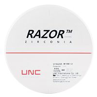 Диск циркониевый Razor 1100, размер 95х18мм, оттенок C2, однослойный