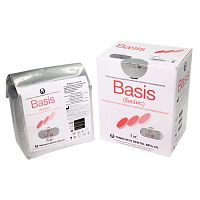 Пластмасса Basis горячей полимеризации, порошок 1 кг, цвет LFa (насыщенно-розовый с прожилками)