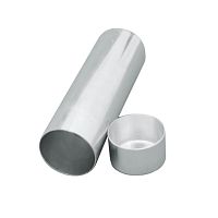 Гильза жесткая алюминиевая с крышкой, толщина стенки – 0.3мм, d=25мм, 20г, L=77мм, 20шт Yamahachi