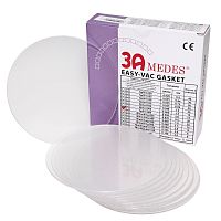Пластины EV Gasket Splint 080 (Ø 125*2,0мм) 12шт., круглые, для изготовления ортодонтических шин