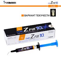 6-12 Композит пломбировочный цирконосодерж. TMR Z Fill 10. Flow,оттенок A4,масса 2,6±0,5г,объем 1,5м от Атридент