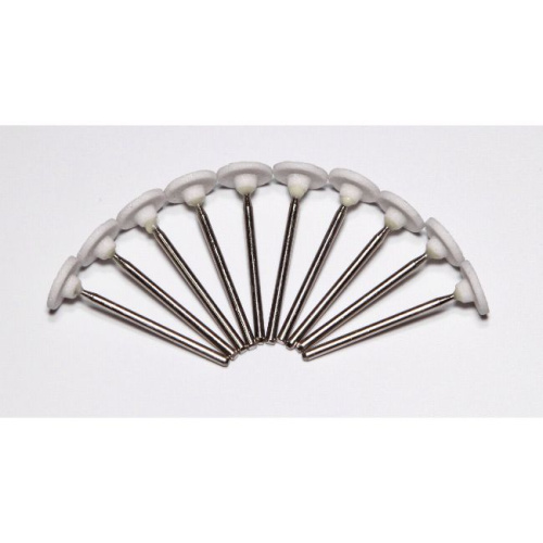 Камень карборундовый (оксид AL) для недрагоценных металлов, 13*2мм, MEDIUM, 10шт от Атридент