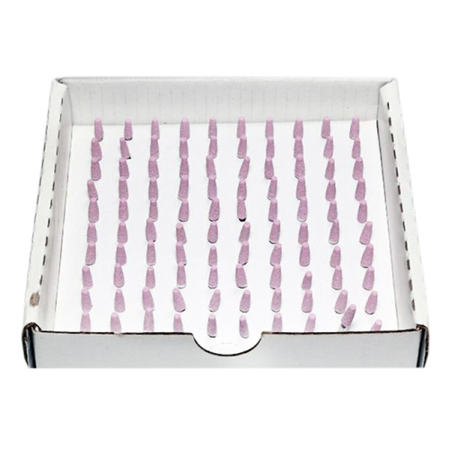 Карборундовые камни SONG YOUNG розовые, оксид алюминия, №43 для прямого наконечника, 100шт. от Атридент