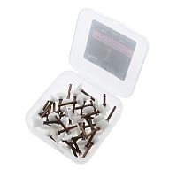 Полиры силиконовые "диск" для обработки композитных материалов, грубая абраз., 40шт./уп.