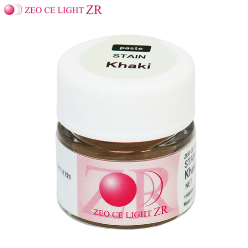 Краситель ZEO CE LIGHT ZR Stain Khaki, паста 3.5гд/оксида циркония и керамики, предназ. д/ZrO от Атридент