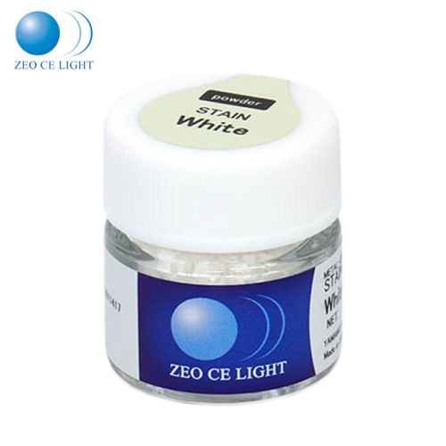 Краситель  ZEO CE LIGHT Stain White (белый), порошок 2г. от Атридент