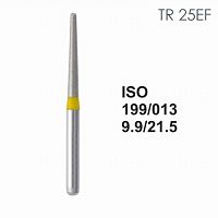 Бор алмазный MANI TR-25EF по ISO 199, конус ,013 х 9.9 х 21.5 мм, зернистость EF, 5 штук