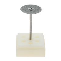 Диск сепарационный алмазный 2-сторонний,средняя зернистость,диаметр рабочей части 22 мм,1 шт 