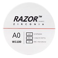 Диск циркониевый Razor 1100, размер 98х25мм, оттенок A0, однослойный