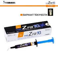 6-12 Композит пломбировочный цирконосодерж. TMR Z Fill 10. Flow,оттенок BW,масса 2,6±0,5г,объем 1,5м от Атридент