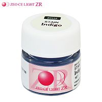 Краситель ZEO CE LIGHT ZR Stain Indigo, паста 3.5гд/оксида циркония и керамики предназ. д/ZrO