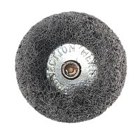 Фильц зуботехнический Sheshan Brush синтетический серый,мягкий,на дискодержателе, диаметр 25мм, 1 шт