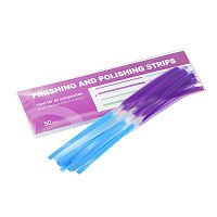 Штрипсы из оксида алюминия, 4 мм, грубой/средней абразивности, 50шт.