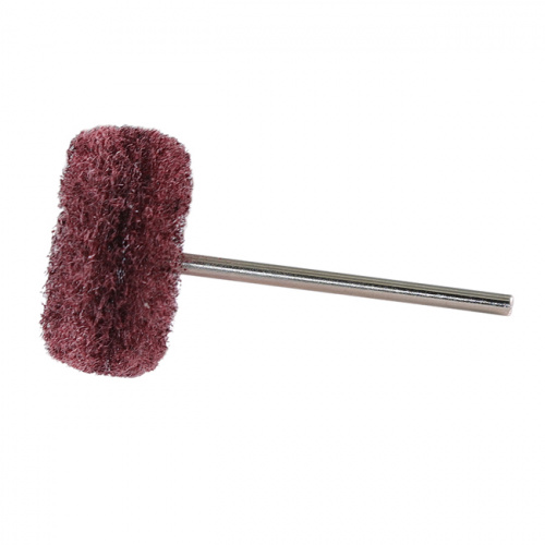 Фильц зуботехнический Sheshan Brush синтетический коричневый,средний,на дискодержателе, диаметр 25мм, 1 шт от Атридент фото 3