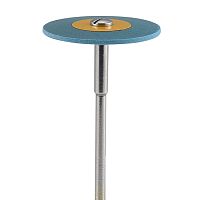 Полир алмазный для работы с керамикой и металлами, "диск" 26*2 мм, COARSE, 1 шт