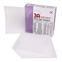 Пластины для капп мягкие  EV Gasket Bleaching 020, квадратные, 0,5 мм. от Атридент