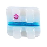 Брекеты COBY STR-U1R-018 из диоксида циркония,верхние правые на 1 зуб, паз .018",ROTH