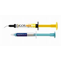 Композит пломбировочный iGOS Low Flow, оттенок: OA5, масса 2,6г (1,5мл),Гель Multi Etchant, 2 мл-1 шт./уп.