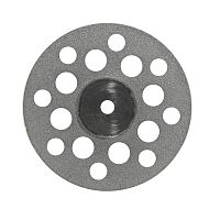 Диск сепарационный алмазный супертонкий 2-сторонний,экстрамелкая зернистость ,диаметр рабочей части 22мм,без дискодержателя,1 шт.