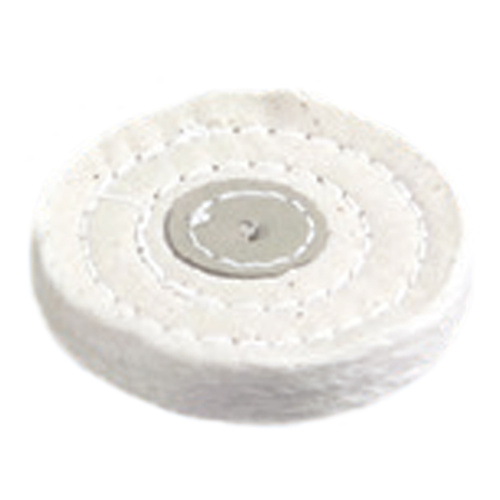 Круг полировочный SONG YOUNG для шлифмотора бязевый белый, диаметр 3 дюйма, 10шт.  от Атридент