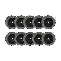 Диск сепарационный алмазный с зубцами 2-сторонний, мелкая зернистость,диаметр рабочей части 19 мм,без дискодержателя ,10 шт 