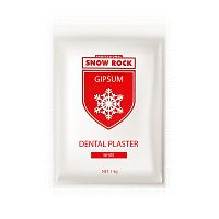 Гипс DENTAL PLASTER д/основы моделей, артикул-в, кл.2, цв. бел, 1кг, бумаж. упак. DK Mungyo