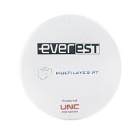 Диск циркониевый Everest Multilayer PT, размер 95х16 мм, цвет A3, многослойный