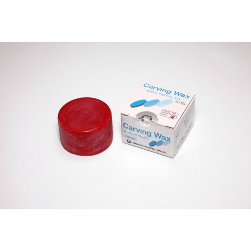 Воск моделировочный Carving Wax Red (красный) 50гр, Yamahachi (Япония) от Атридент