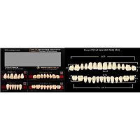 Зубы PX CROWN / EFUCERA, цвет A1, фасон S61S/N61S/34, полный гарнитур, 28шт.