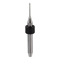 Фреза для обработки дисиликата лития E.max, совместима с XTCERA, размер: 1,0х4.0мм, цилиндр с закругленным концом, покрытие DC.