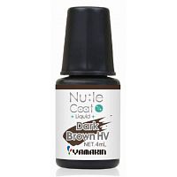 Глазурь жидкая окрашенная Nu:le Coat Liquid Dark Brown HV (темно-коричневый), 4 мл от Атридент
