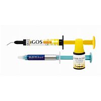 Композит пломбировочный iGOS Flow, оттенок: OA3,5, масса 2,6г (1,5мл), iGOS-Bond-1шт./уп.,Multi Etchant-1 шт./уп.