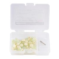 Диск войлочный с пропиткой полировочной пастой для обработки акрила и пластмассы, d 8 мм, 1+50