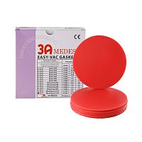 Пластины EV Gasket Mouthguard 160 (Ø 125*4,0мм) 6шт., круглые, красные, для изготовления защитных ка