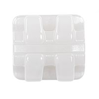 Брекеты COBY STD-U1-018 из диоксида циркония, верхние правые, левые на 1 зуб, паз .018", Edgewise